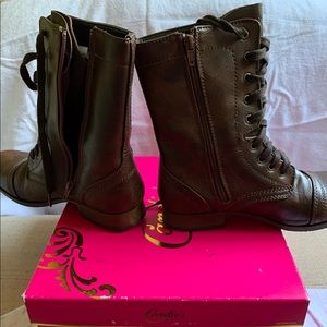 Candie’s Fashion Combat Boots
